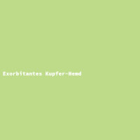 Exorbitantes Kupfer-Hemd