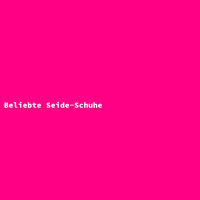Beliebte Seide-Schuhe