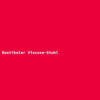 Rustikaler Viscose-Stuhl
